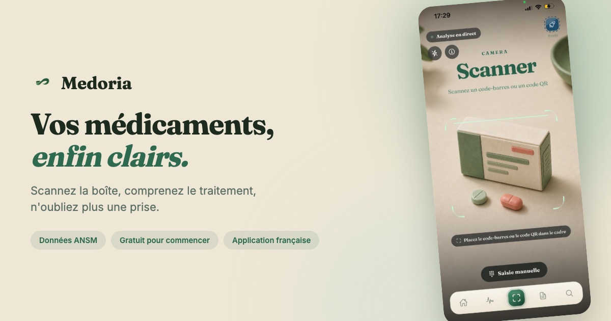 Visuel de partage Medoria